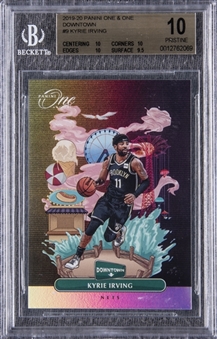 2019/20 Panini One & One "Downtown" #9 Kyrie Irving - BGS PRISTINE 10